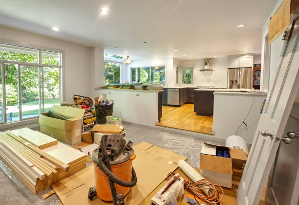 Professional Kitchen Flooring technician working in Montrose, MN